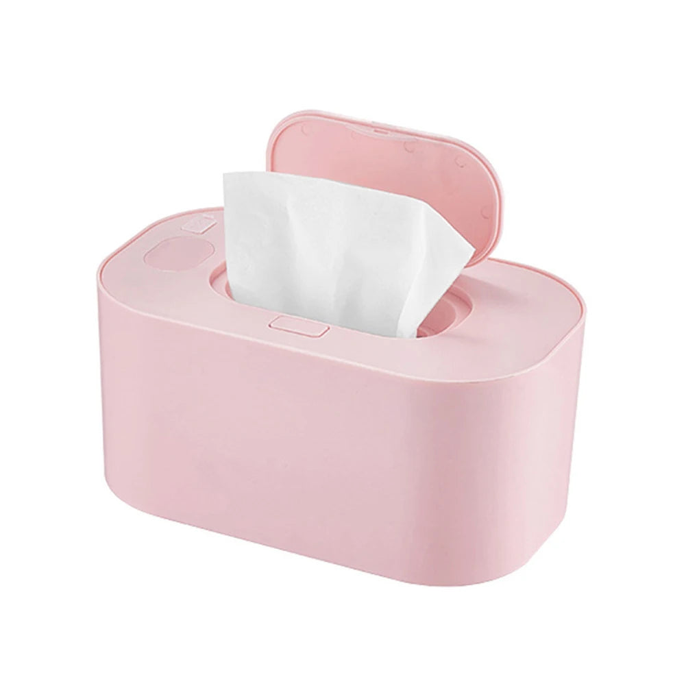 Baby Wipe Warmer Large Capacity Wipes Dispenser Newborn Essentials Baby Wipes Case Warms Quickly and Evenly Compact Wipes Warmer