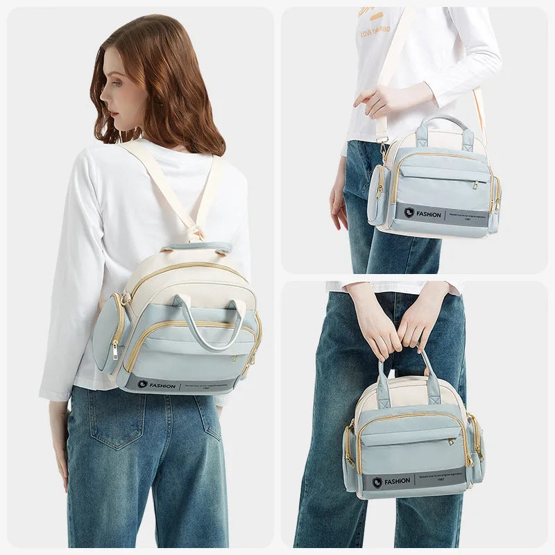 Fashionable Mommy Bag Premium Tote Diaper Bag for Women Multipurpose Shoulder Crossbody Maternity Hospital Bag for New Moms