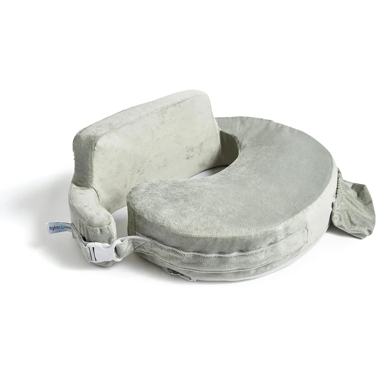 Super Deluxe Nursing Pillow - Enhanced Comfort & Ergonomic Breastfeeding Pillow for Ultimate Support For Mom & Baby - Adjustable