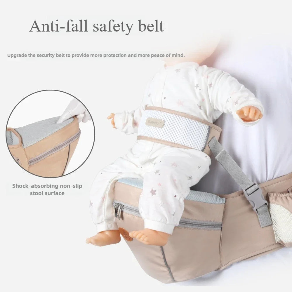 Baby Carriers 4 in1 Baby Waist Stool Bebes Kangaroo Bag with Seat Belt Infant Carrier Wrap Baby Hip Seat Bebe Bag Toddler Sling