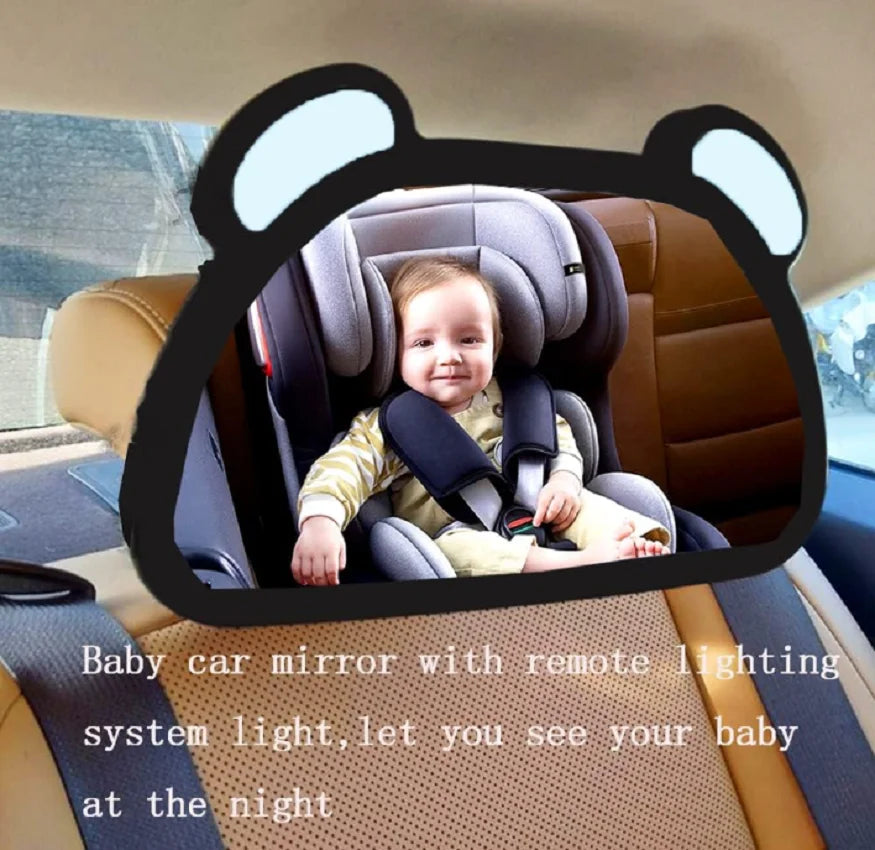 Baby Car Mirror Suction Cup, Baby Mirror for Car Seat Forward Facing Mirrors for Infant, Carseat Back Seat Backseat Child Rearvi
