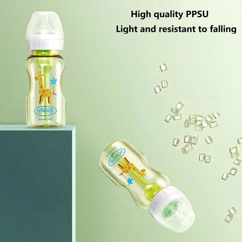 Dr. Brown's newborn PPSU / anti-colic / wide mouth / baby bottle / anti-drop 150ML,270ML baby bottle