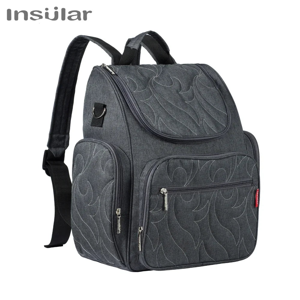 Brand Nappy Backpack Bag Mummy Large Capacity Stroller Bag Mom Baby Multi-function Waterproof Outdoor Travel Diaper Nursing Bags
