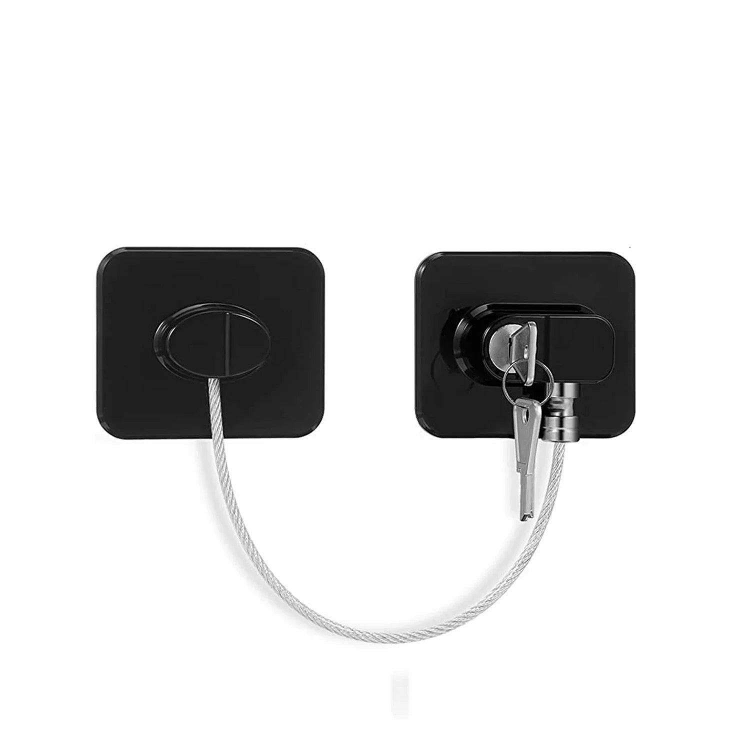 Baby Safety Lock with Keys or Code, Refrigerator, Cabinet & Closet Door Locks