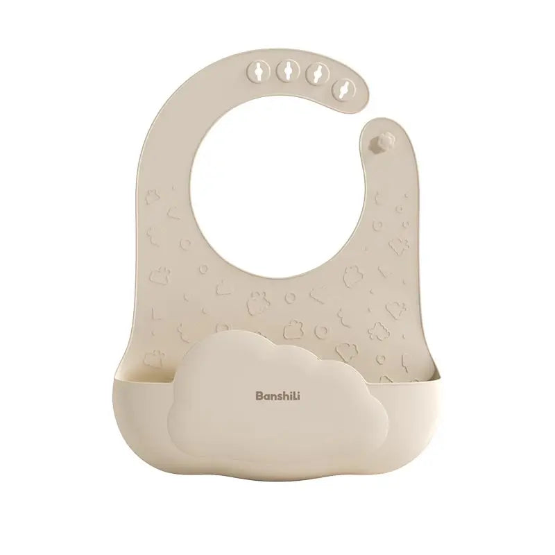 BANSHILI Baby Bib Adjustable Waterproof Bibs Babies Soft Edible Silicone Newborn Saliva Dripping Towel Drooling Children Scarf
