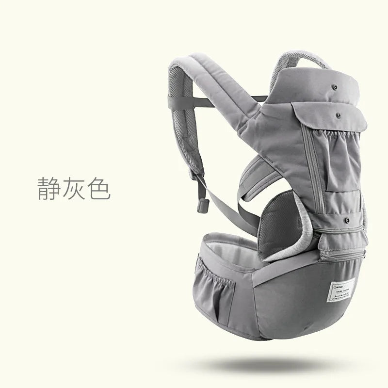 0-36 Months Ergonomic Baby Carrier Infant Kid Baby Hipseat Sling Front Facing Kangaroo Baby Wrap Carrier for Baby Travel