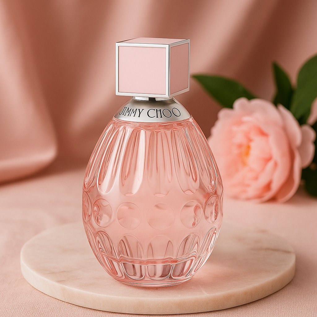 Jimmy Choo L’Eau Eau de Toilette – Fresh, Light & Feminine Floral Fruity Scent for Women (3.3 oz)