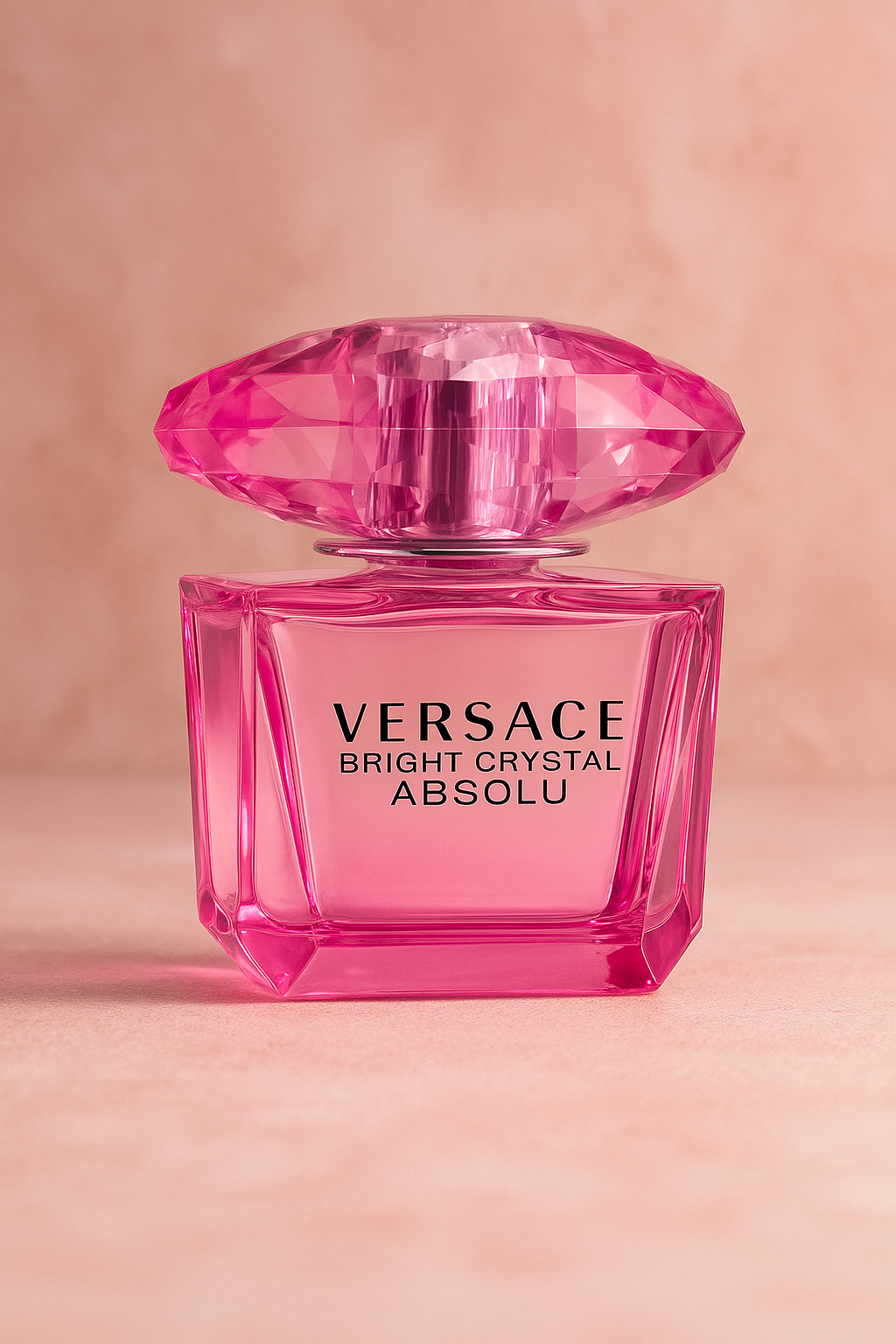 Versace Bright Crystal Absolu Eau de Parfum – Radiant, Fruity Floral & Long-Lasting Scent (3.0 oz)