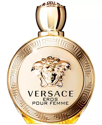 Versace Eros Pour Femme Eau de Parfum – Luxurious, Sensual & Elegant Floral Woody Scent (3.4 oz)