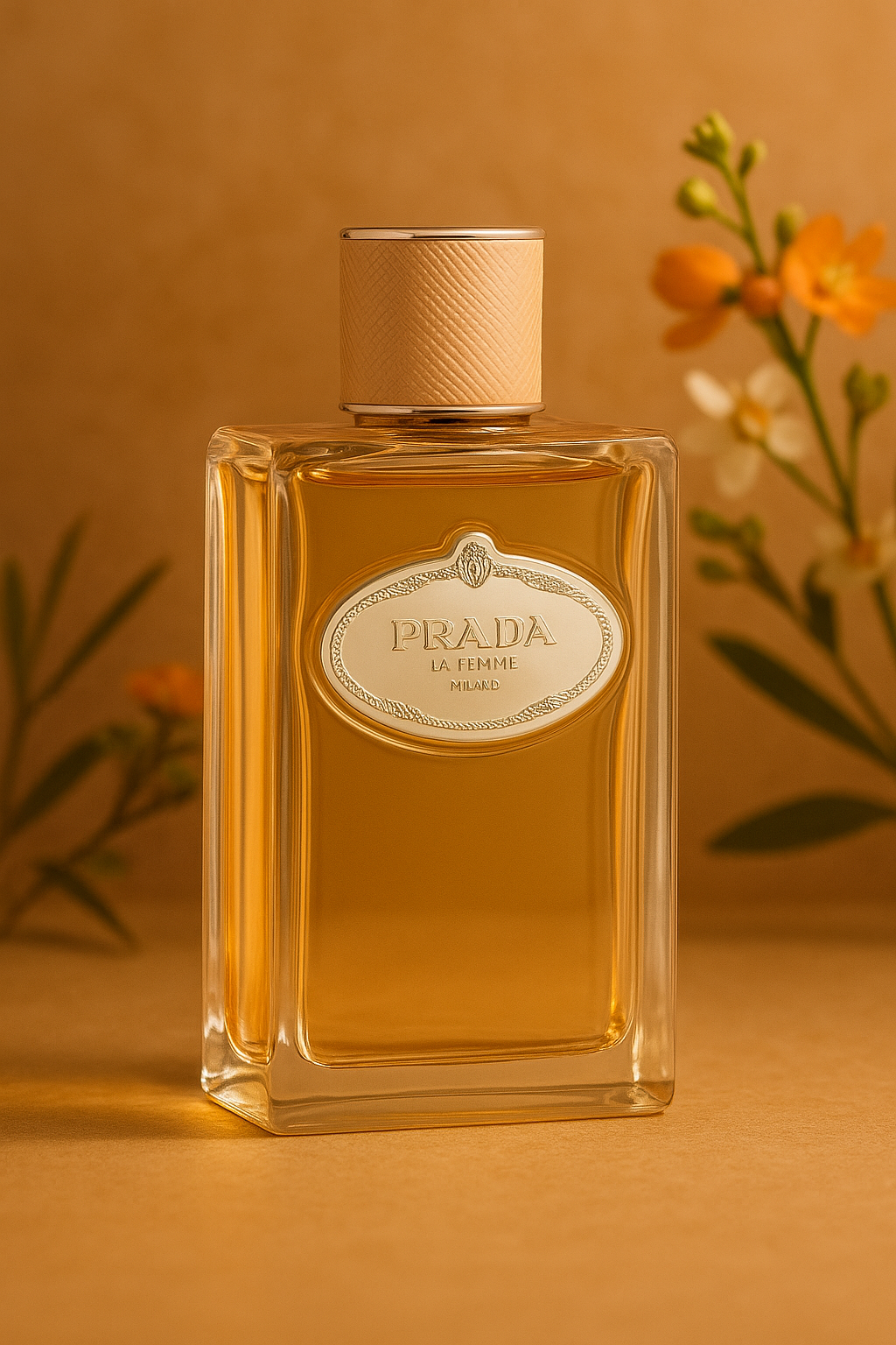 Prada La Femme L’Eau Fleur d’Oranger Eau de Parfum – Elegant, Fresh & Radiant Floral Scent (3.4 oz)