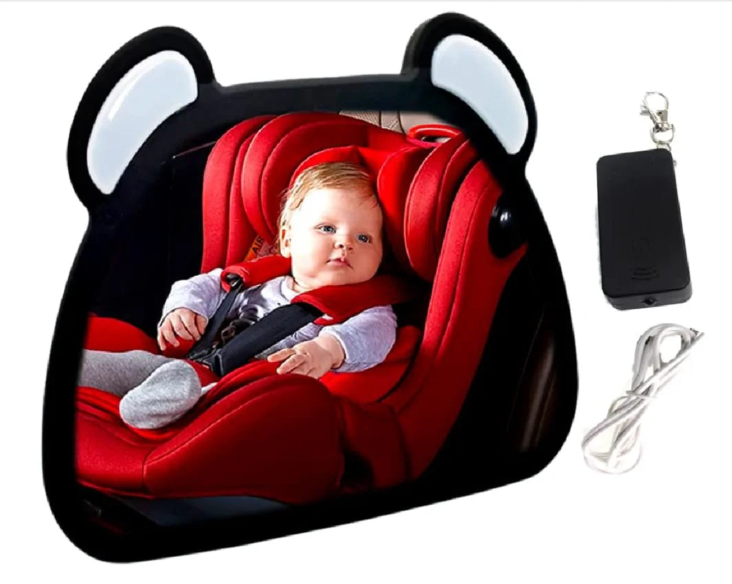 Baby Car Mirror Suction Cup, Baby Mirror for Car Seat Forward Facing Mirrors for Infant, Carseat Back Seat Backseat Child Rearvi