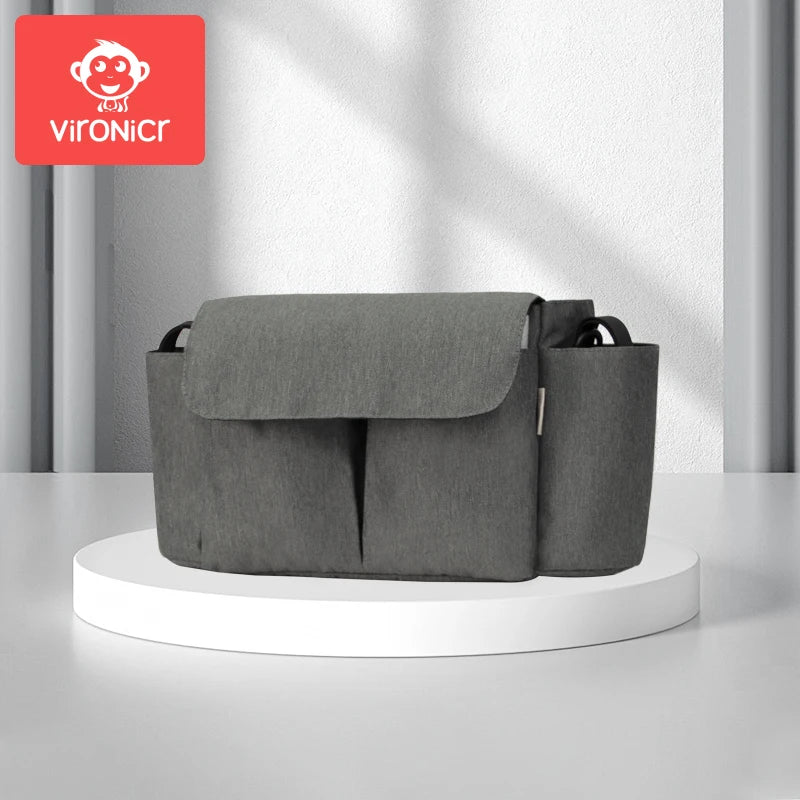 Baby stroller bag, baby stroller bag, large-capacity stroller bag, BB stroller miscellaneous storage bag