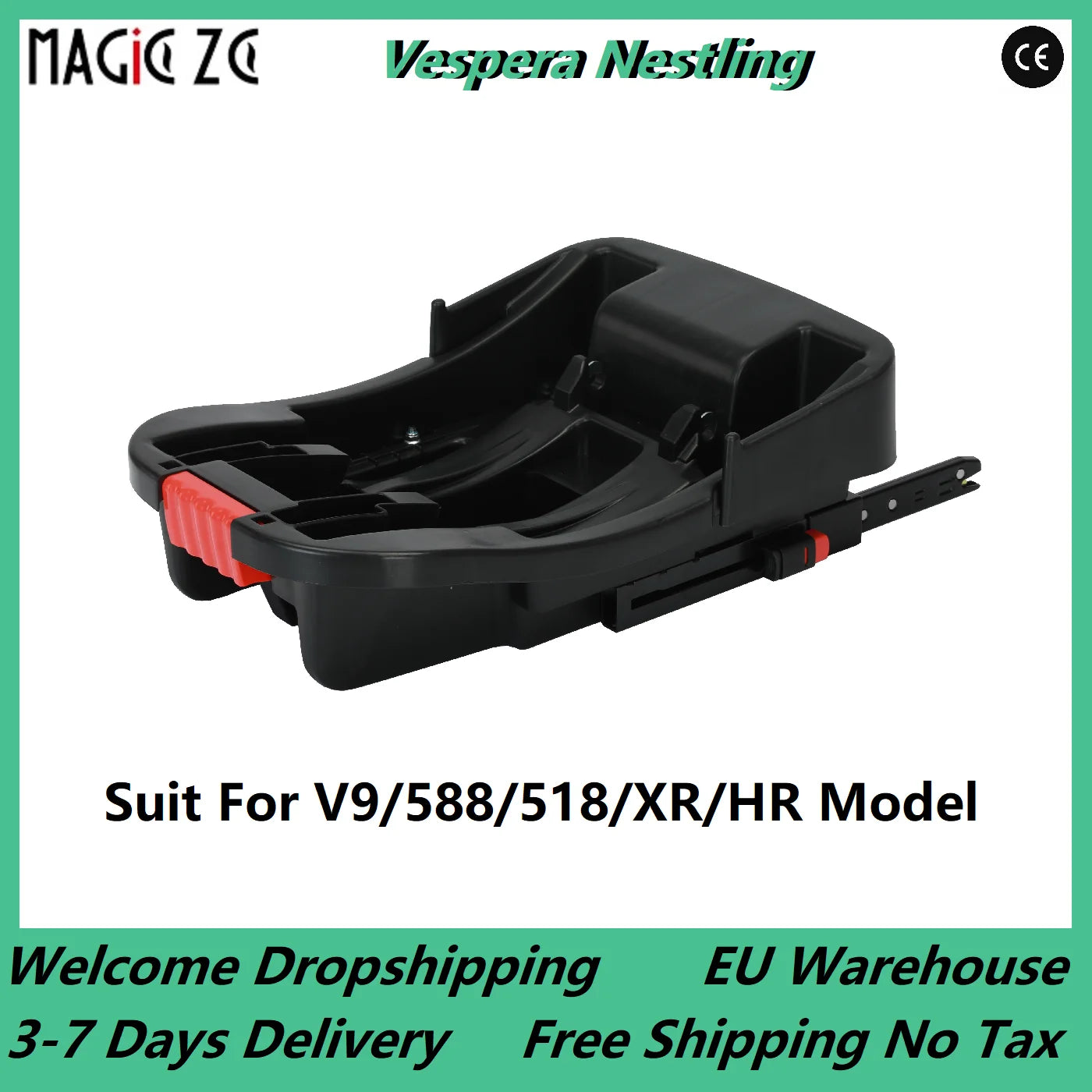 V9 588 XR/739 518 HR model baby stroller car base with Isofix safety baby car seat base Isofix