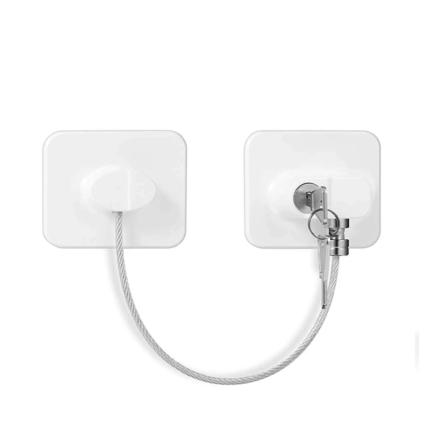 Baby Safety Lock with Keys or Code, Refrigerator, Cabinet & Closet Door Locks