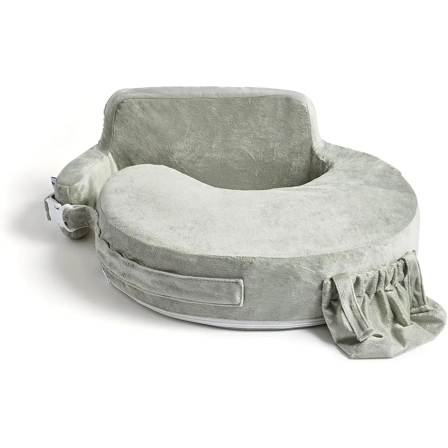 Super Deluxe Nursing Pillow - Enhanced Comfort & Ergonomic Breastfeeding Pillow for Ultimate Support For Mom & Baby - Adjustable