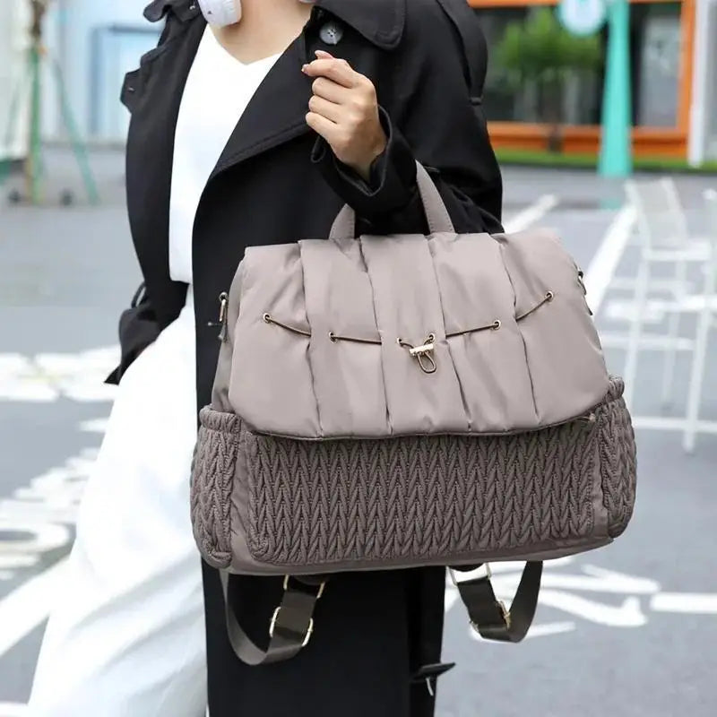 Large Capacity Mommy Diaper Bags Women's Hospital Newborn Nurse Bag Backpacks with changing mat Convenient Bab