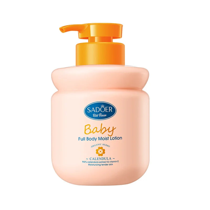 400ml Children's Calendula Vitamin E Body Lotion, Autumn and Winter Body Lotion Body Cream