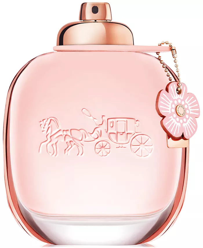 Coach Floral Eau de Parfum – Fresh, Feminine & Romantic Floral Fruity Scent for Women (3.0 oz)