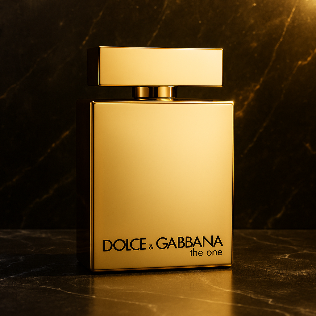 Dolce & Gabbana The One Gold Intense – Men’s Eau de Parfum, Luxurious Spicy Woody Cologne